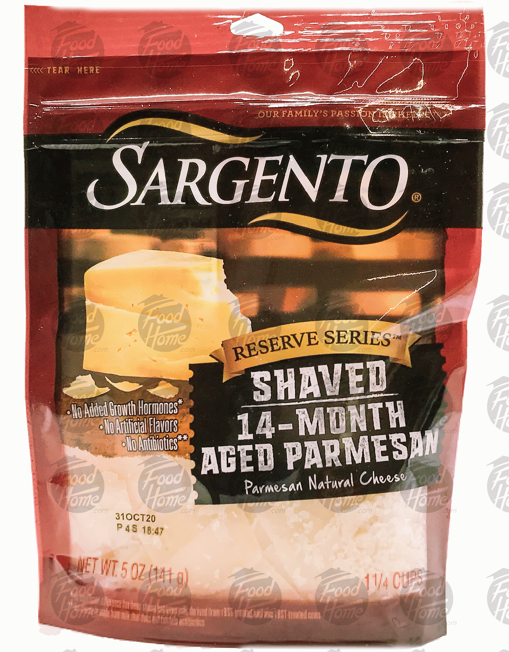 Sargento(R) Reserve Series shaved 14-month aged parmesan cheese, resealable bag Full-Size Picture